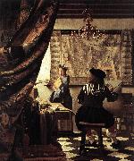 VERMEER VAN DELFT, Jan, The Art of Painting er